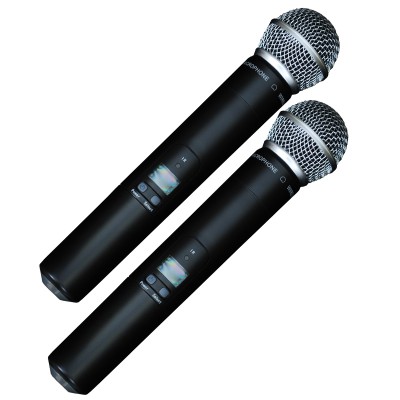 LS-970 UHF kézi mikrofon szett, 2 mikrofonnal