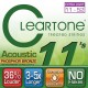 Cleartone Akusztikus Húr Foszfor Bronz Custom Light – 11-52