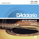 D’Addario EZ910 85/15 Bronze, 011-052 D’Addario EZ910 85/15 Bronze, 011-052