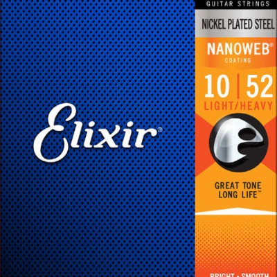 Elixir Nanoweb 10-52 elektromos gitárhúr 12077(9516)