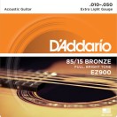 D’Addario EZ-900 Great American Bronze Wound Extra Light D’Addario EZ-900 Great American Bronze Wound Extra Light