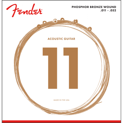 Fender 60CL Acoustic Phosphor Bronze 11-52