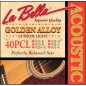 LaBella  40PCL Akusztikus Gitár Húrkészlet