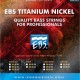 EBS Titanium Nickel Bass Heavy Bass HB4 50-110