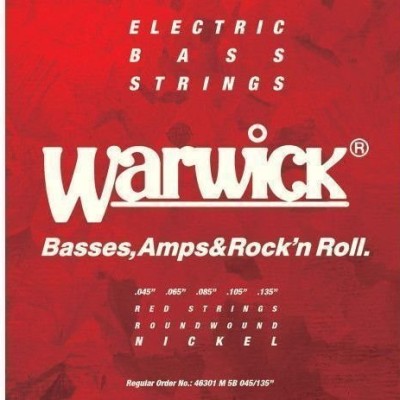 Warwick 46301M RED LABEL 5 string set Medium Low B