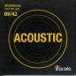 BLACK SMITH ACOUSTIC BRONZE, EXTRA THIN LIGHT 09-42 HÚR BLACK SMITH ACOUSTIC BRONZE, EXTRA THIN LIGHT 09-42 HÚR
